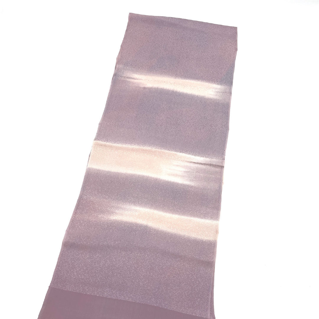 帯揚げ 正絹 Sランク セミフォーマル 薄紫色(うすむらさきいろ) 退紅色(あらそめいろ) 長さ約168cm 幅約30cm 紫系 1136001632920