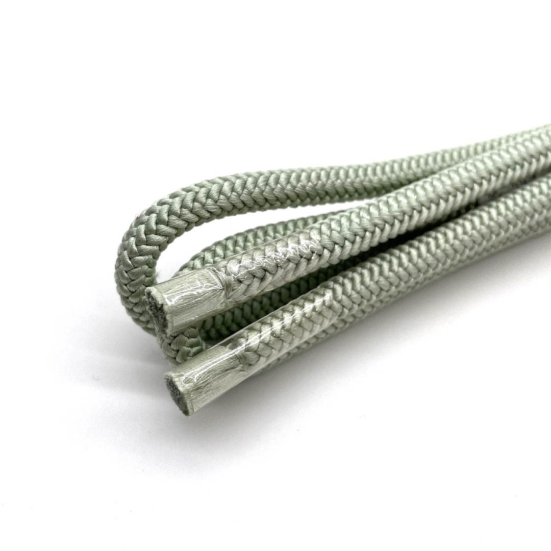 (新古品) 帯締め 正絹 四分紐 薄浅葱色(うすあさぎいろ) 丸ぐけ 新古品 長さ約153cm 幅約0.7cm カジュアル Sランク 緑系 1135001242919