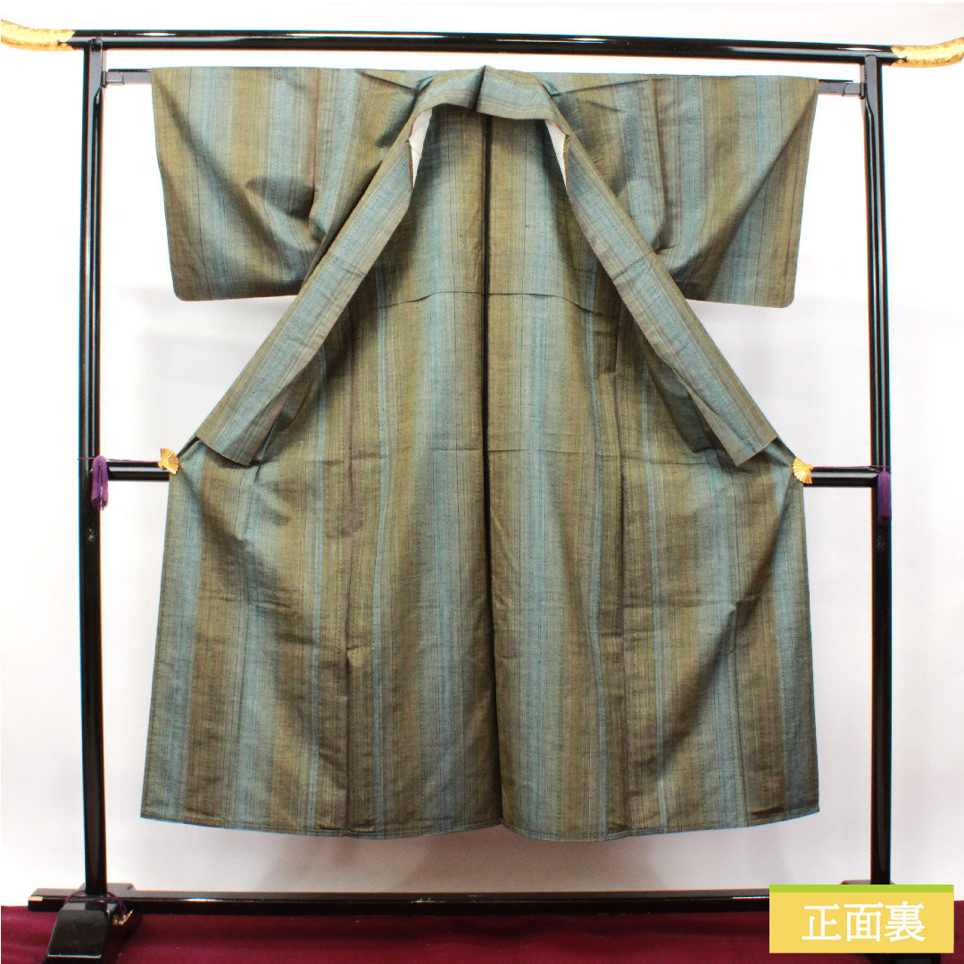 Silk pongee, Length 147.5cm, Sleeve length 62.5cm, Baekje pongee, Geometric pattern, S rank, Single layer, Gradient pattern, 1116003132199