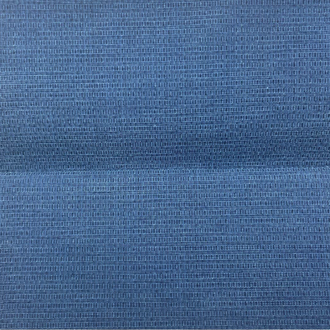 Yukata cloth, cotton, Awa Shijira, Important Intangible Cultural Property, genuine indigo dye, Urairo (back color), S rank, blue, 1130000932917
