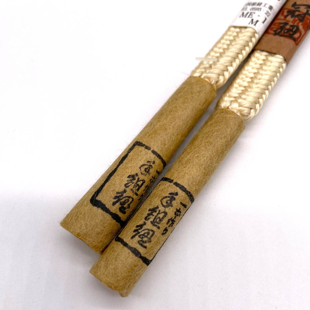 (New old stock) Obijime (belt fastener) Pure silk, quarter-length string, light egg color, hand-woven string, crown string, Kyoto-style obi fastener, length approx. 136cm, width approx. 1cm, casual, S rank, beige, 1135000032325