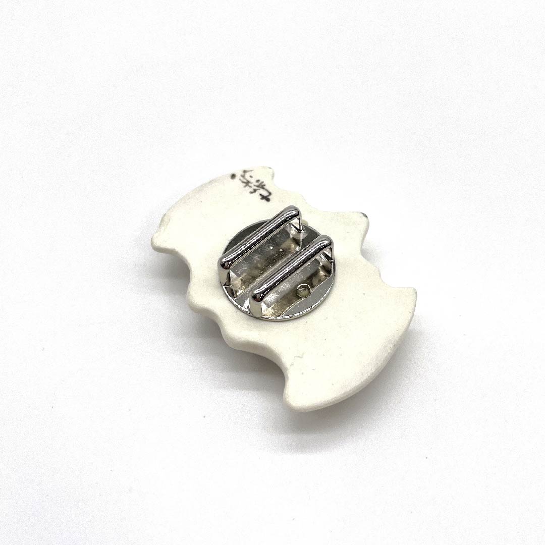 (新旧库存) 腰带扣 陶瓷 休闲 白色 陶瓷 蝙蝠 动物 长约3.5cm 宽约4.5cm A等级 白色 1137000573911