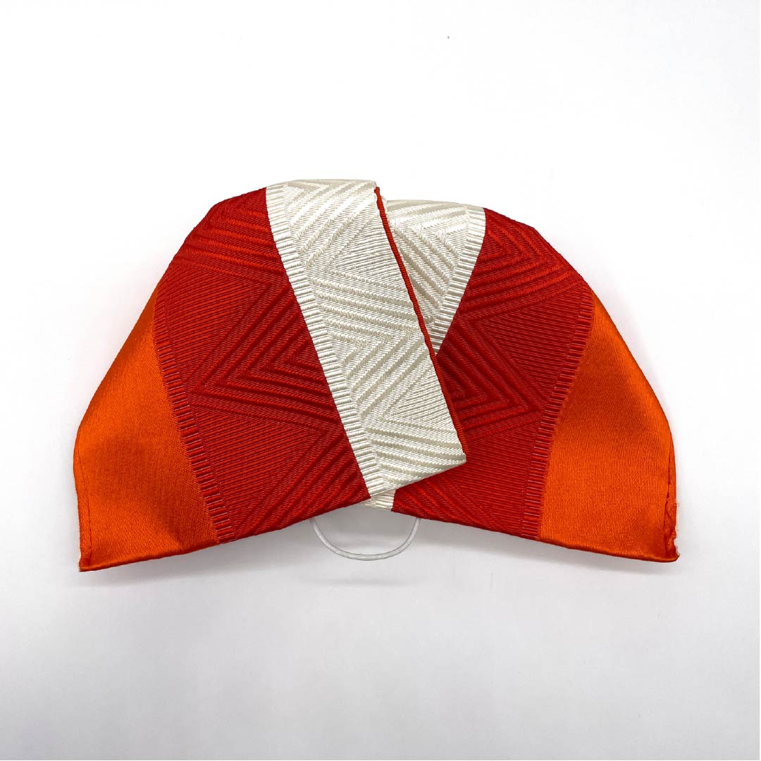 作り帯 ポリエステル 三角 変わり結び リボン 浴衣用 Bランク グラデーション系 1131000734999