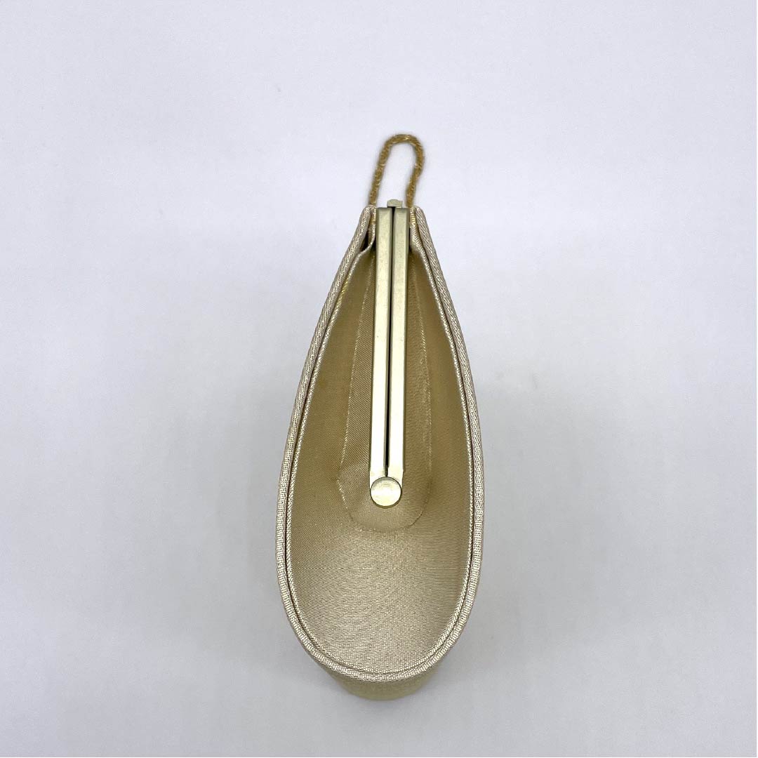 (New old stock) Formal sandal and bag set, gold, unused, classic pattern, geometric design, size L, gold, A rank, 1133000203421