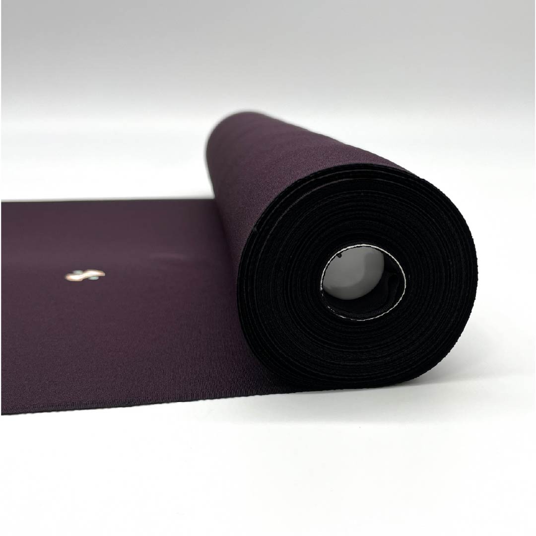 反物 小紋 正絹 紫烏色(しうしょく) 丹後ちりめん 宝尽くし 古典柄 NEWランク 紫系 1130001221920