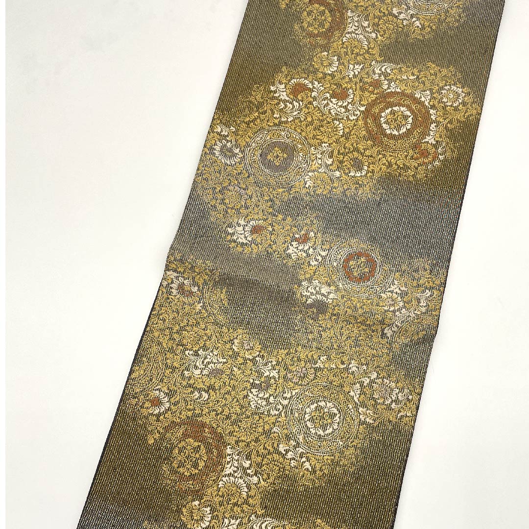 袋帯 加納幸 華文 帯丈440cm 正絹 Sランク 六通 フォーマル グラデーション系 1123008782399