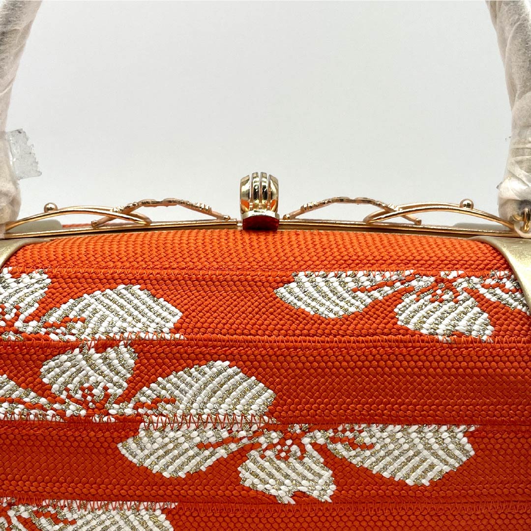 (新古品)和装バッグ フォーマル NEWランク 五嶋紐 朱系 113900097116