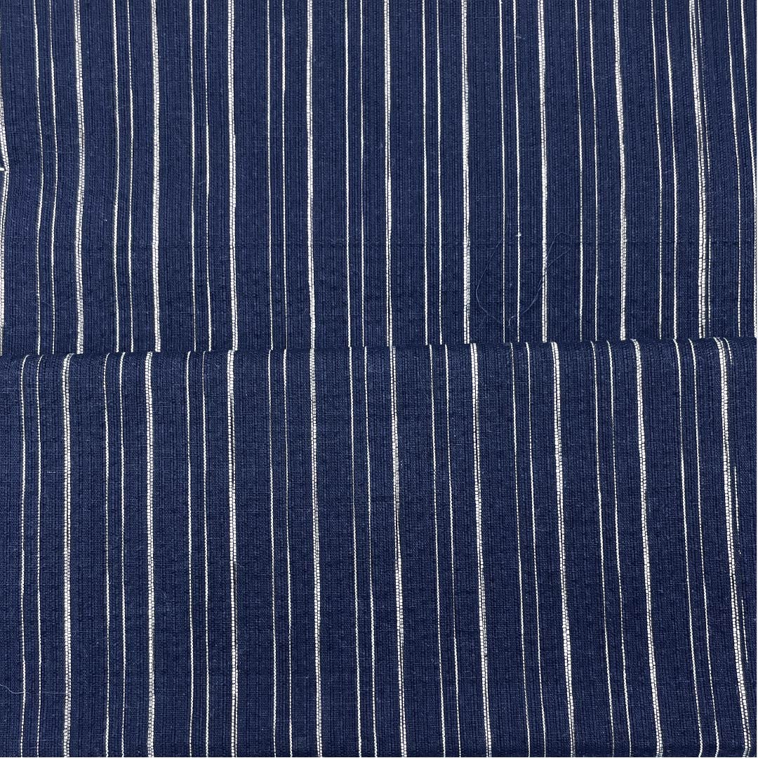 Yukata cloth, cotton, Awa Shijira, Important Intangible Cultural Property, genuine indigo dye, dark blue (noukon-iro), S rank, navy blue, 1130000662918