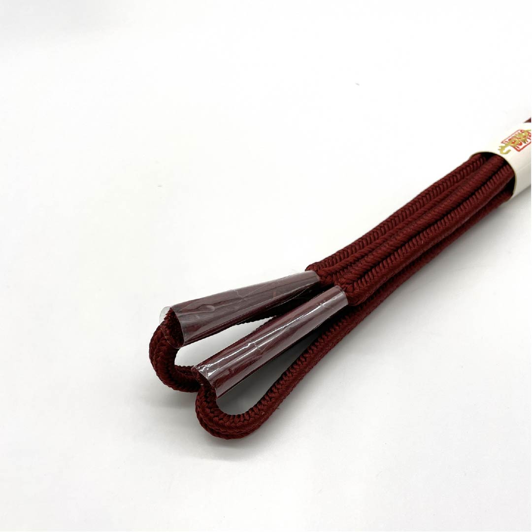 (New old stock) Belt fastener, pure silk, deep scarlet, crown set, new old stock, length approx. 167.5cm, width approx. 1cm, semi-formal, NEW rank, brown, 1135003701314