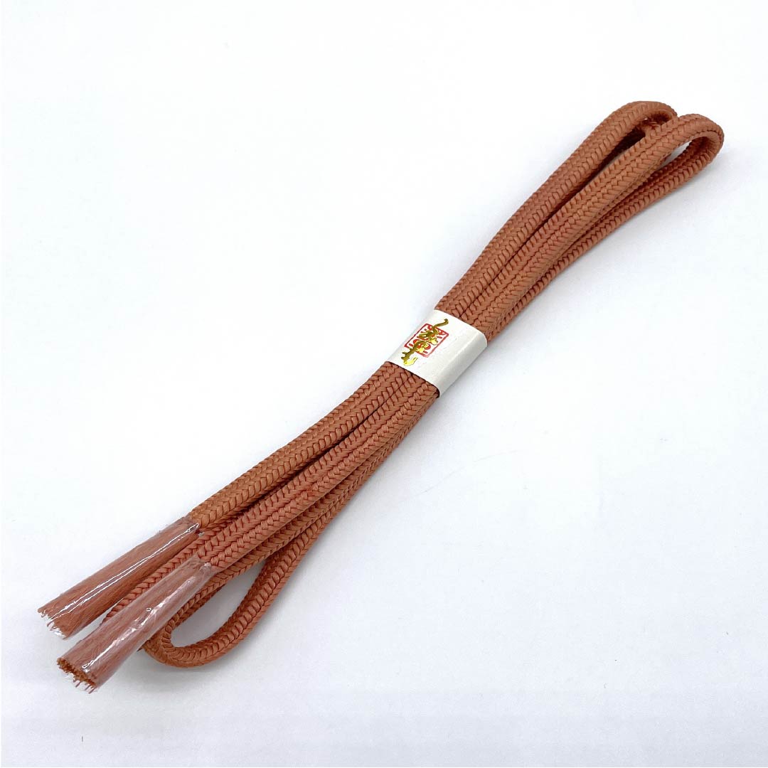 (New old stock) Silk obijime (belt fastener) Tokiasagi color (Tokiasagi color) Crown set New old stock Length approx. 161.5cm Width approx. 1cm Semi-formal NEW rank Brown 1135003581314