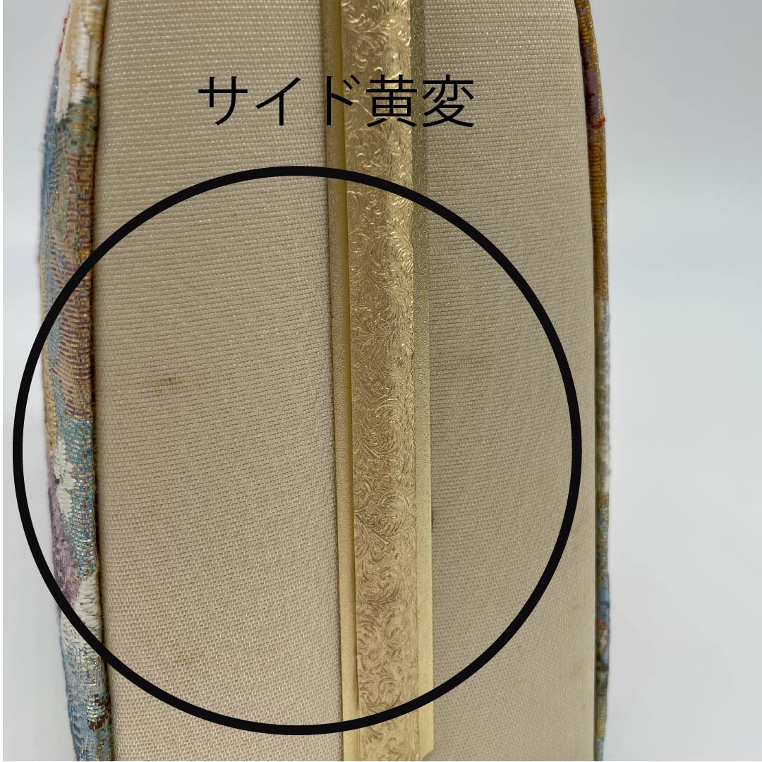 和装バック フォーマル 金色(きんいろ) 鶴 松 菊 金系 Aランク 113900026321