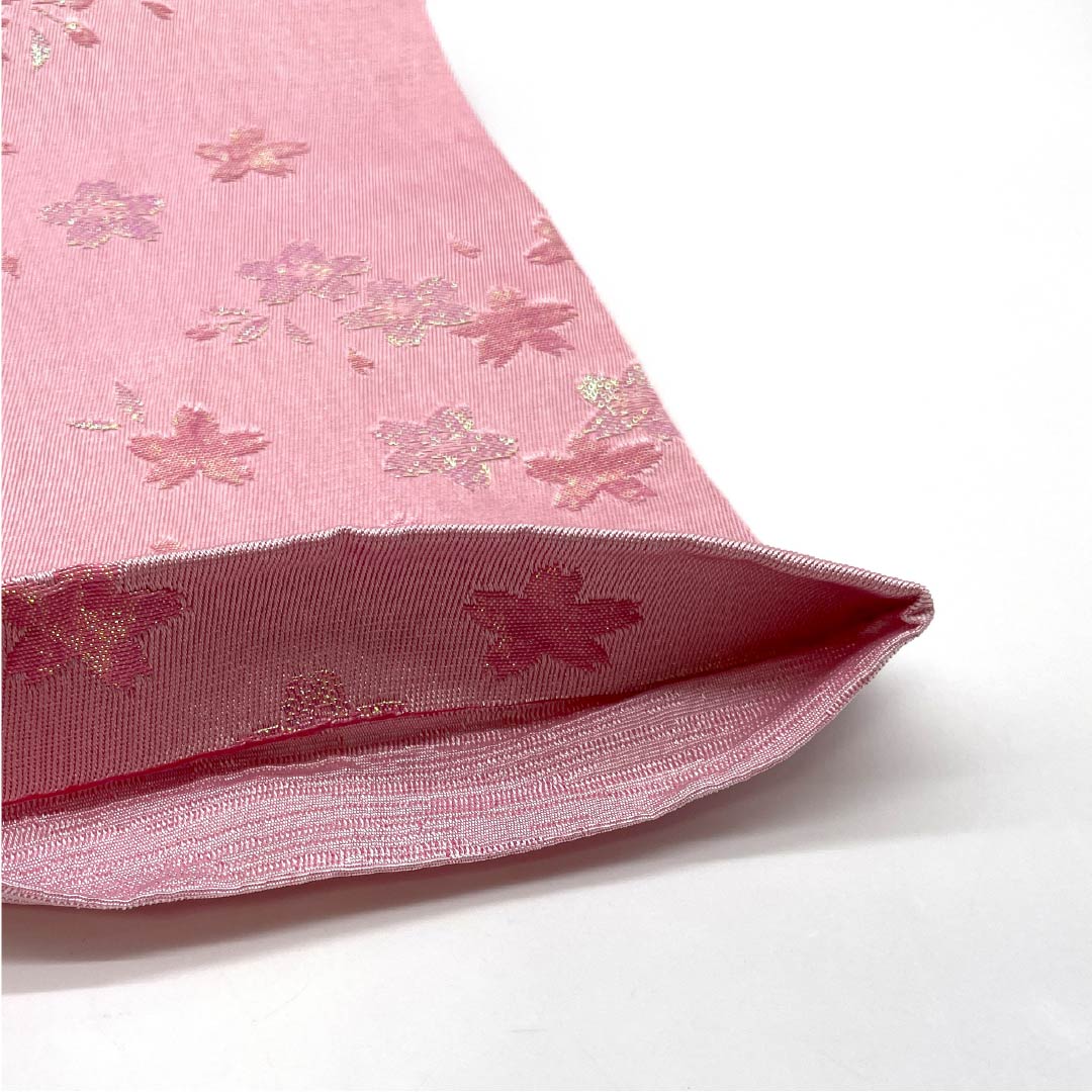 半幅帯 ポリエステル 桃色(ももいろ) anan 桜 浴衣用 帯丈358cm ピンク系 Sランク 1125002202313