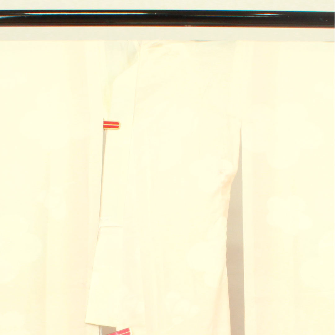 長襦袢 正絹 身丈135cm 裄丈67cm 袷 振袖用 梅 Aランク ピンク系 1129000423413