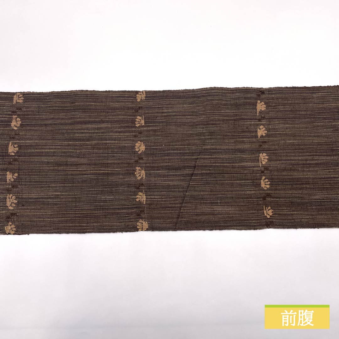 名古屋帯 抽象模様 帯丈348cm 正絹 Sランク ポイント柄 カジュアル グラデーション系 1124007112399 開き仕立て