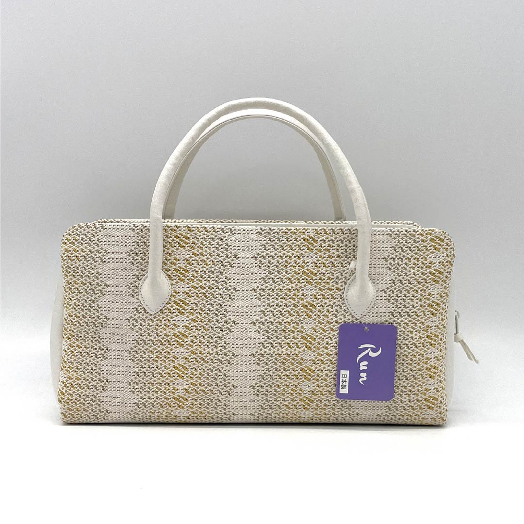 (新古品)和装バッグ セミフォーマル NEWランク 三軸組織 西陣織 利休バッグ グラデーション系 113900094199