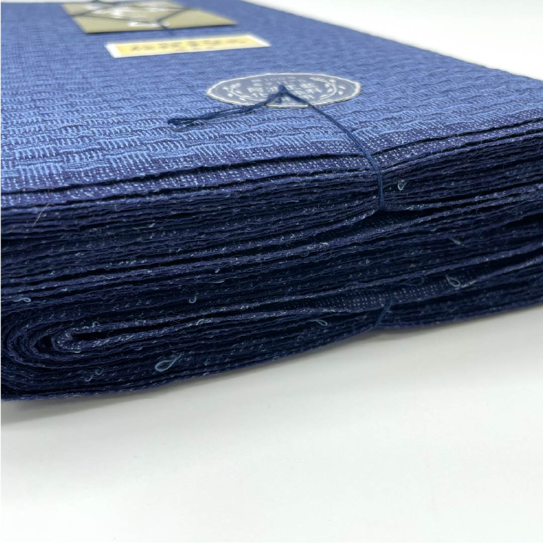 Yukata cloth, cotton, Awa Shijira, Important Intangible Cultural Property, Authentic indigo dye, Karaaiiro, A rank, Blue, 1130000713917