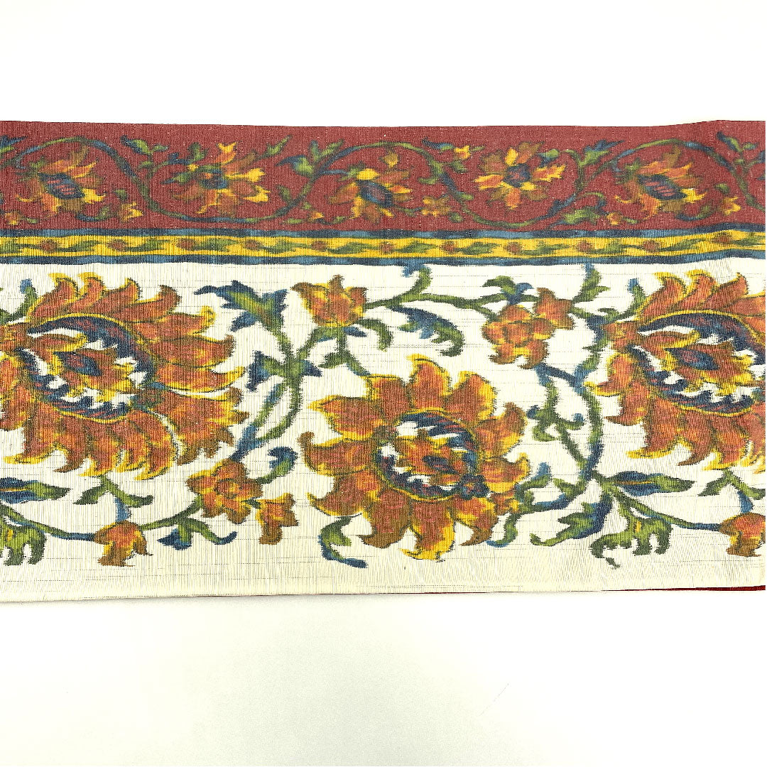 袋帯 抽象模様 全通 紬地 証紙番号205 帯丈422cm 正絹 Sランク 全通 カジュアル 白系 1123004182311