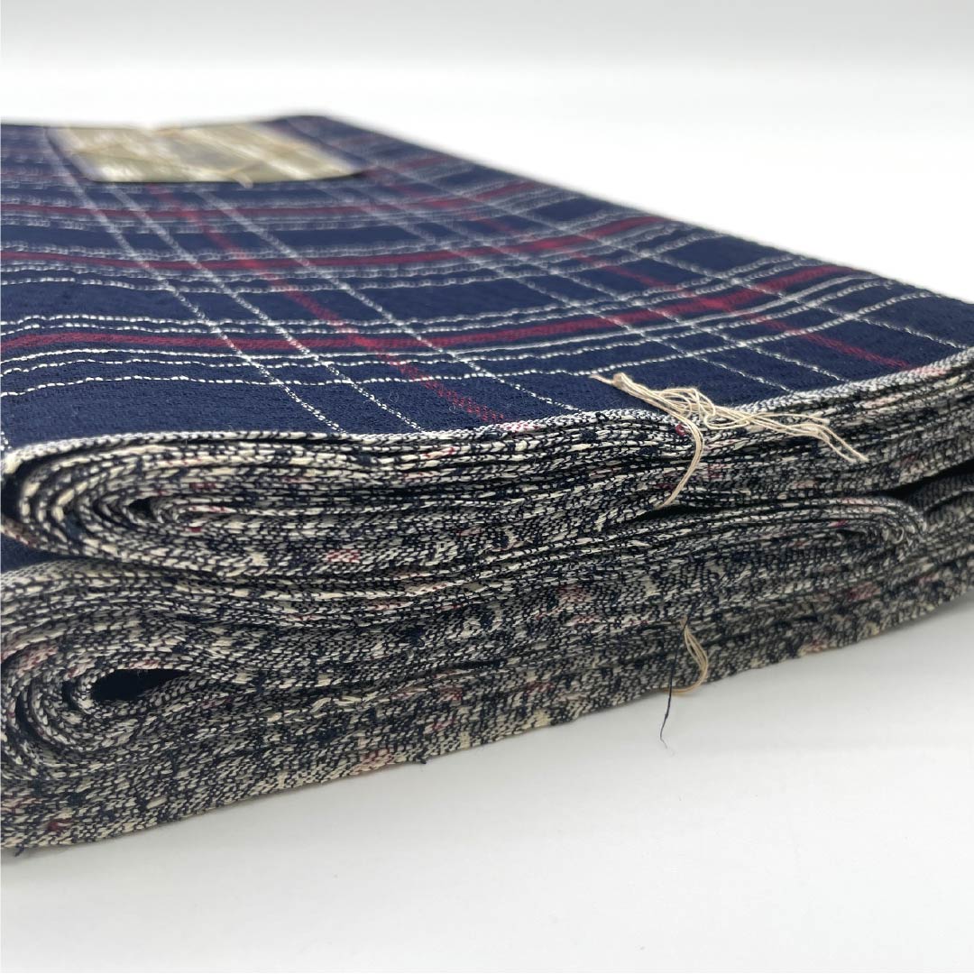 反物 浴衣 木綿 阿波しじら 重要無形文化財 正藍染 濃紺(のうこん) Sランク 紺系 1130000952918