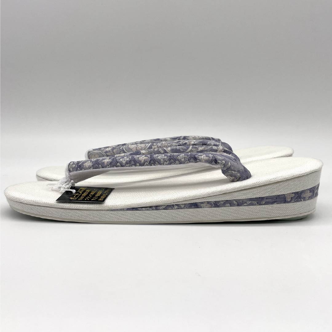 (New) Zori Sandals, Linen, New Rank, Summer Zori, Linen Zori, Made in Japan, For Summer, Length 24cm, L Size, White, 1122001611411