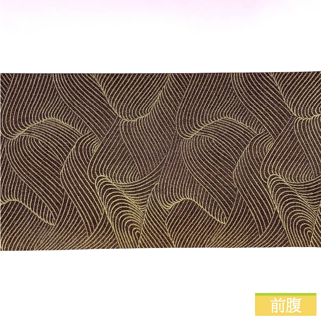 袋帯 正絹 桑の実色(くわのみいろ) 流水 御所車 帯丈444cm Sランク 六通 フォーマル 紫系 1123014712320