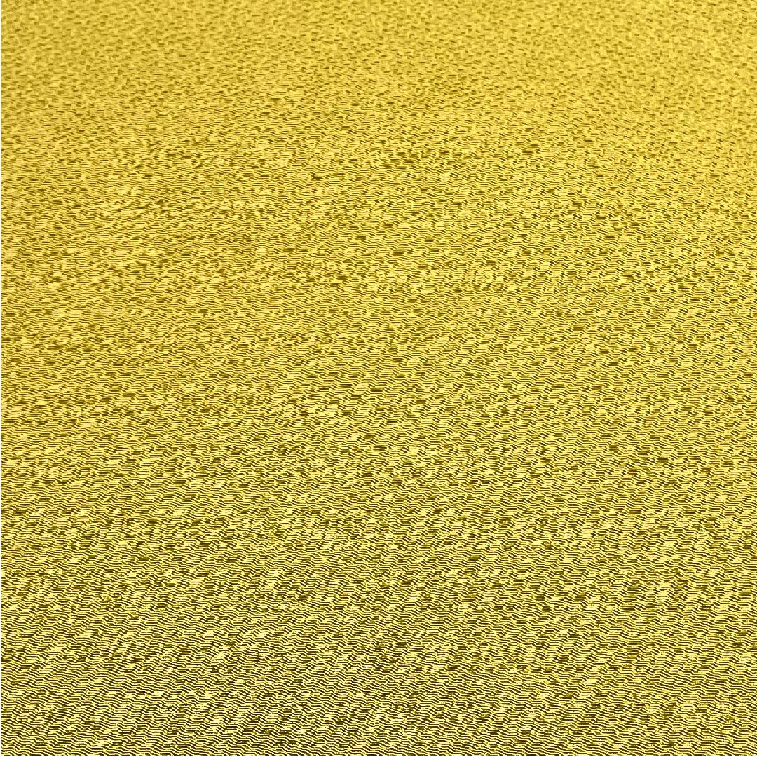 (新古品) 帯揚げ 正絹 フォーマル 黄櫨色(はじいろ) ちりめん 無地 振袖用 長さ約164cm 幅約27.5cm Sランク 黄系 1136000062923