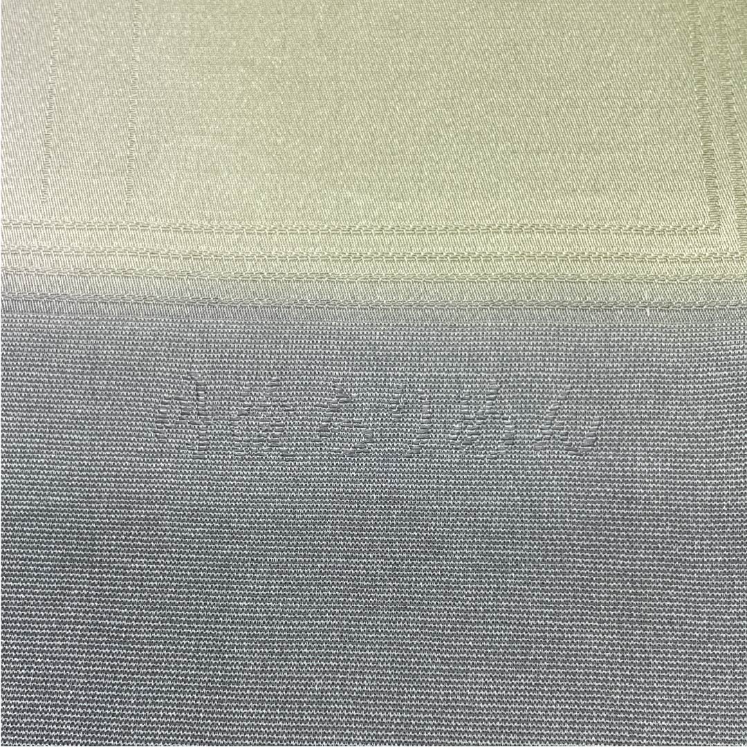 帯揚げ 正絹 セミフォーマル 山鳩色(やまばといろ) 丹後ちりめん 3色 ぼかし 長さ約180cm 幅約31cm Sランク 緑系 1136000282919