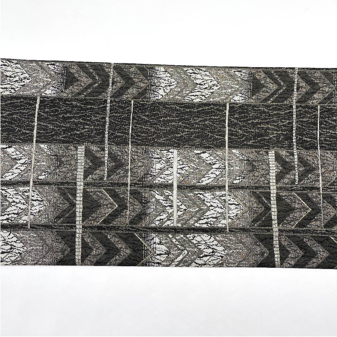 Fukuro Obi Gradient Geometric Pattern Obi Length 446cm Pure Silk A Rank Six-way Casual Gradient Style 1123008923399