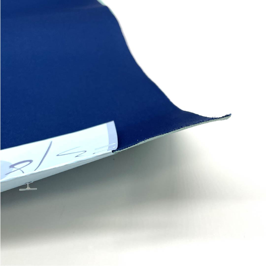 半幅帯 ポリエステル 紺桔梗色(こんききょういろ) 浴衣用 無地 リバーシブル 帯丈342cm 青系 Sランク 1125001952317