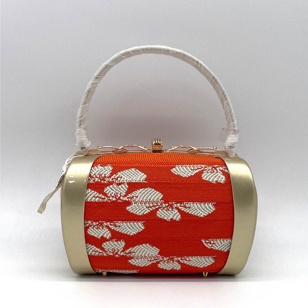 (新古品)和装バッグ フォーマル NEWランク 五嶋紐 朱系 113900097116