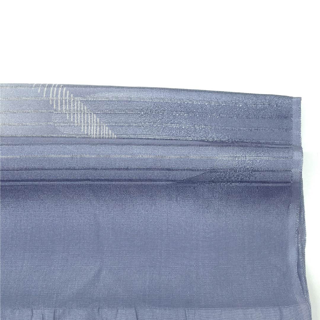 Obiage Silk S Rank Semi-formal Bluish Gray (seitainezuiro) Summer Hagi Flowing Water Length approx. 177cm Width approx. 31cm Blue-based 1136003012917