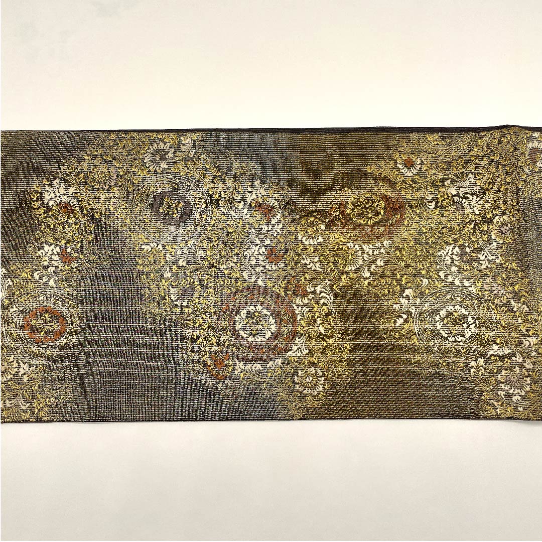 袋帯 加納幸 華文 帯丈440cm 正絹 Sランク 六通 フォーマル グラデーション系 1123008782399