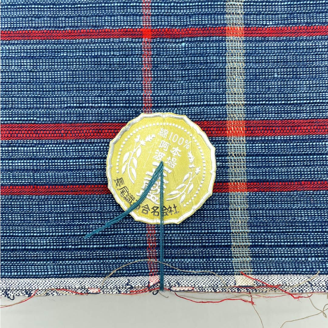 Yukata cloth, cotton, Awa Shijira, Important Intangible Cultural Property, genuine indigo dye, Noshime Hanairo (S rank), blue, 1130000722917