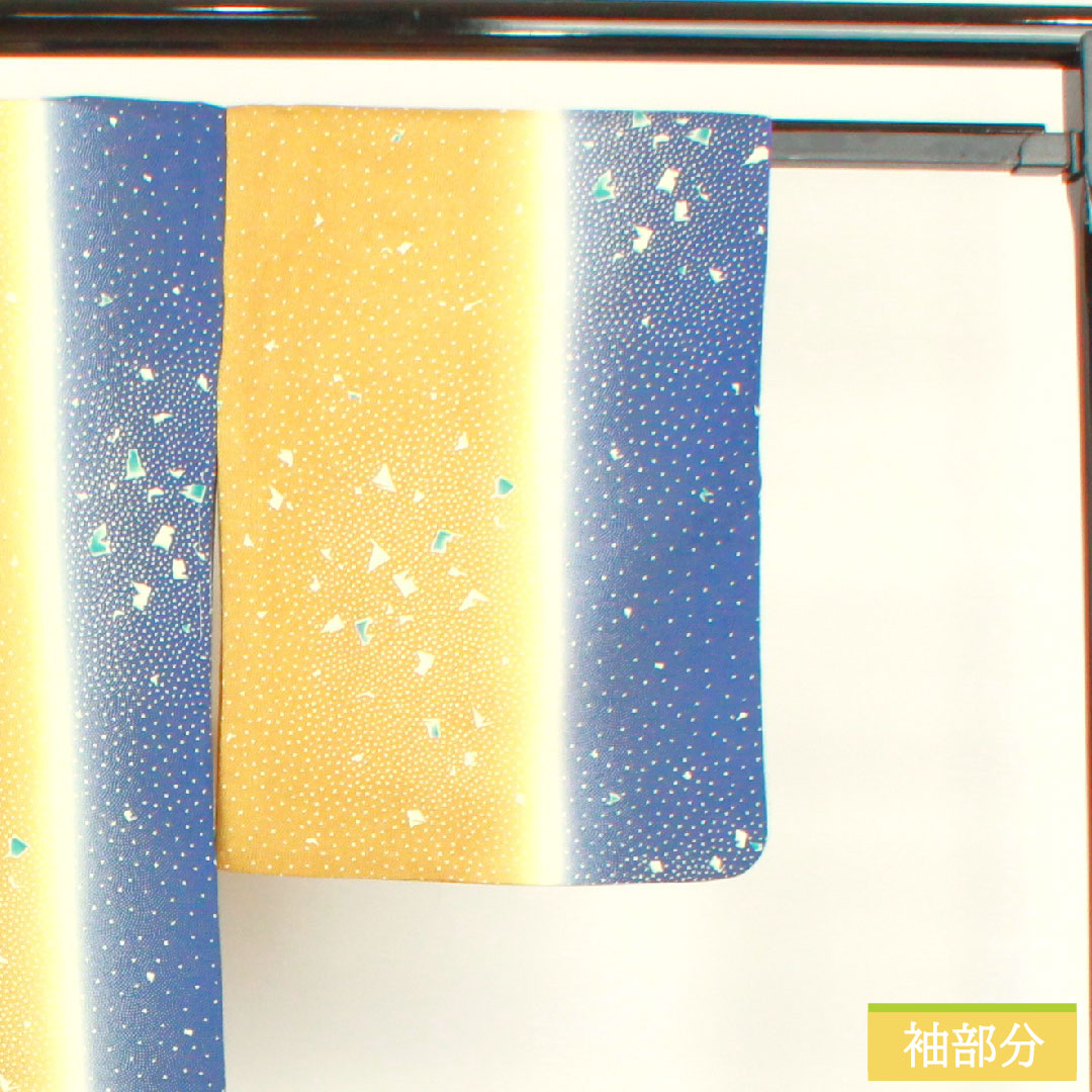 小花纹、涤纶、长度 168 厘米、袖长 66.5 厘米、内衬、赭石色、靛蓝、抽象图案、可水洗、S 级、渐变、1115004422599