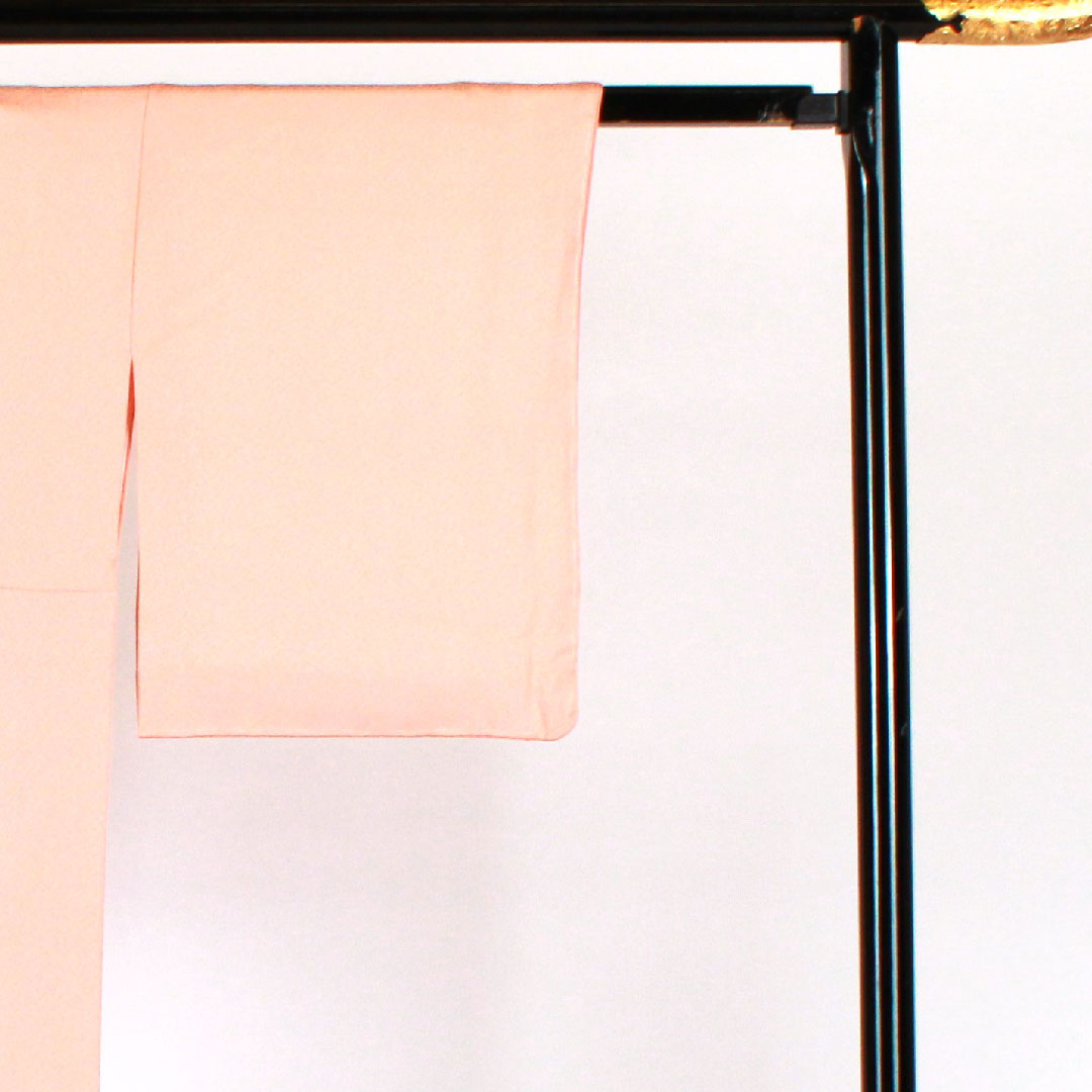 訪問着 袷 身丈155cm 裄丈62cm 刺繡 正絹 Sランク ピンク系 1112001242313