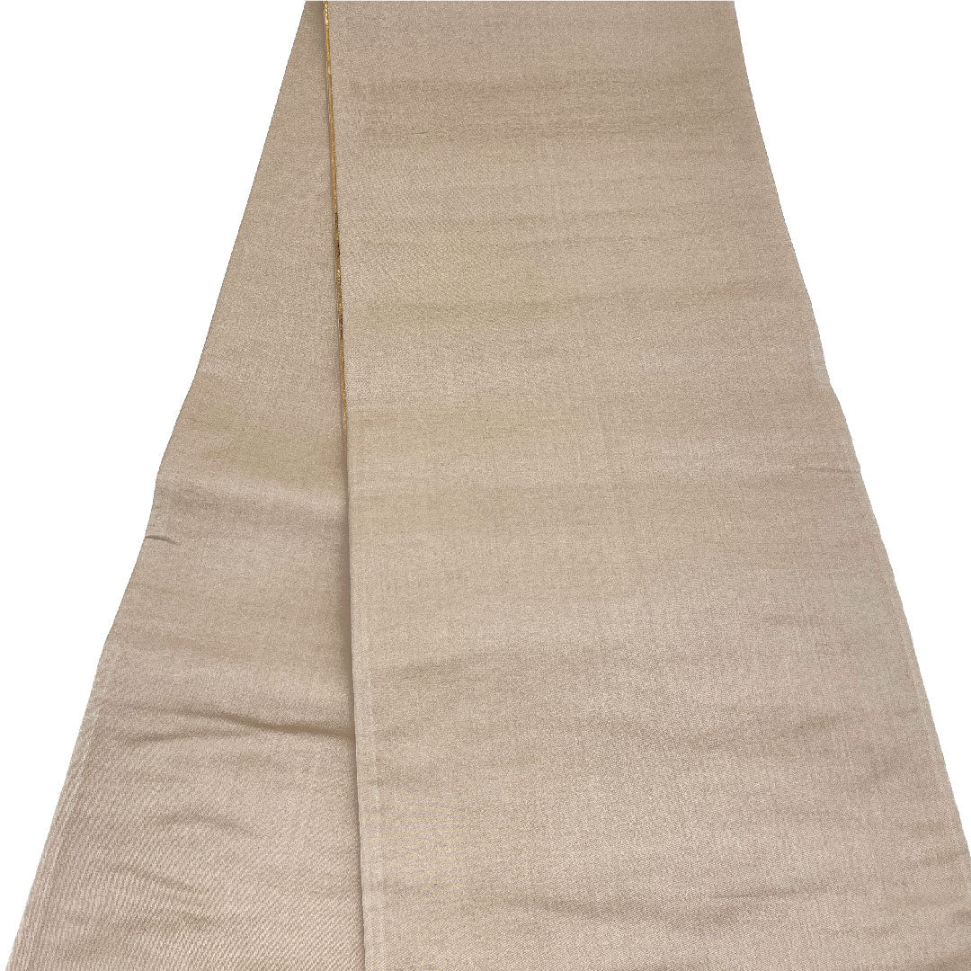 Fukuro Obi (traditional Japanese kimono sash), classic pattern, floral motif, obi length 430cm, pure silk, A rank, six-pass, formal, gold, 1123002723321
