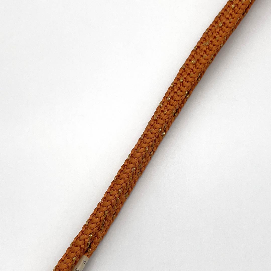 (新古品) 帯締め・帯揚げセット 正絹 Sランク 人参色(にんじんいろ) 忘れ草色(わすれぐさいろ) 長さ約160cm 幅約1cm カジュアル 黄系 1141000072323
