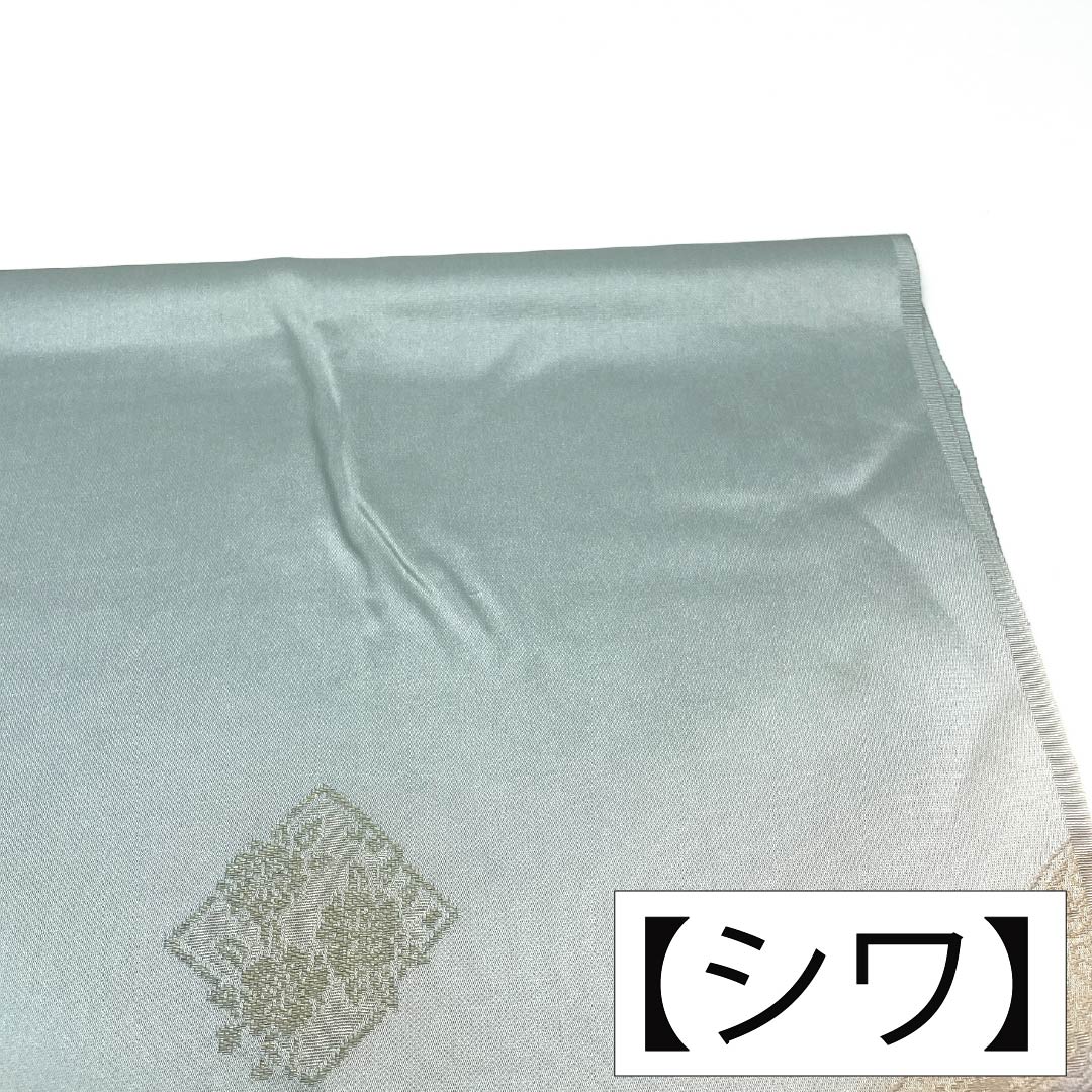 帯揚げ 正絹 Aランク セミフォーマル 薄水色(うすみずいろ) 桜 雲 長さ約180cm 幅約30.5cm 水色系 1136004213924