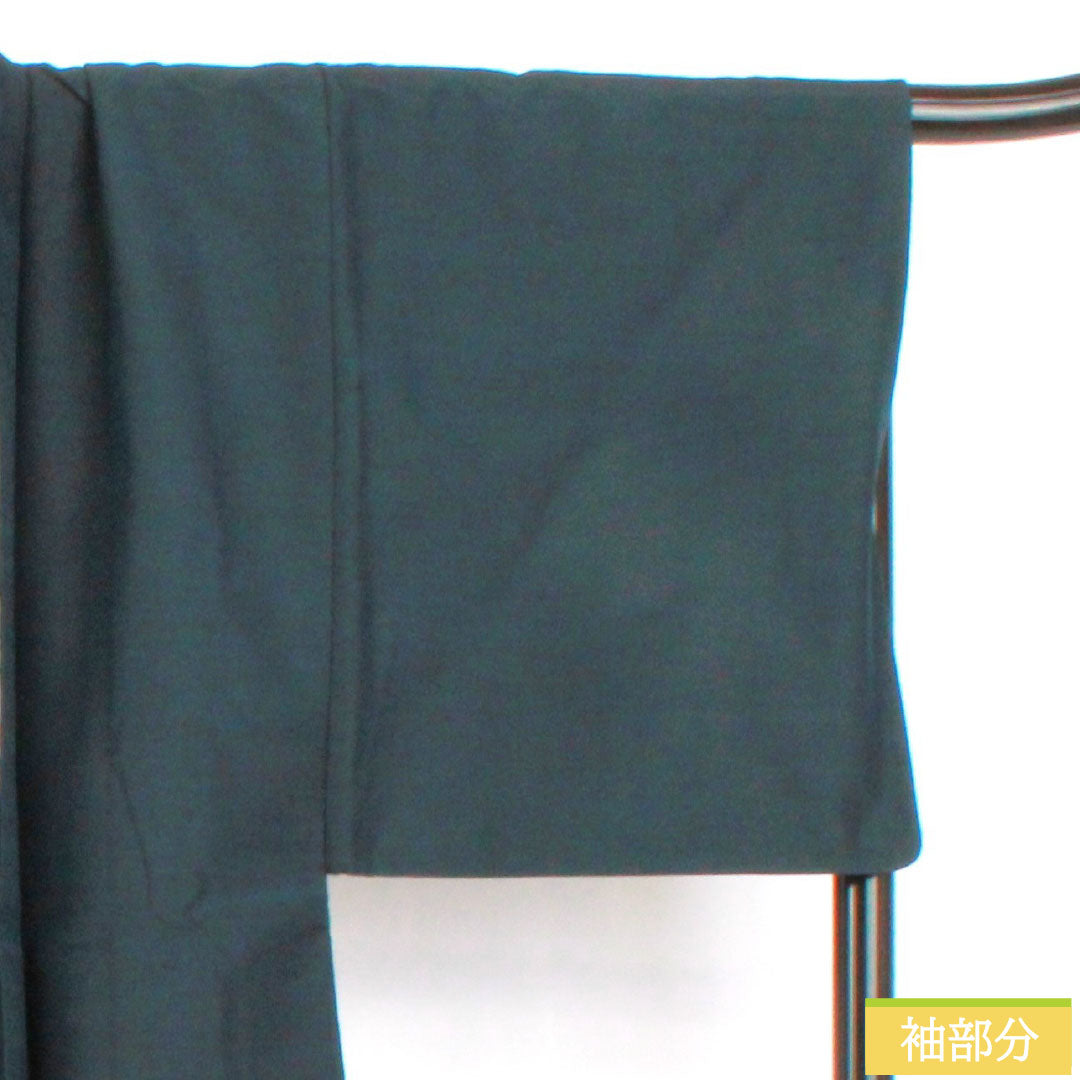 男物 ウール Aランク 身丈90cm 裄丈69.5cm 鉄紺色(てつこんいろ) 紺系 1119001653118