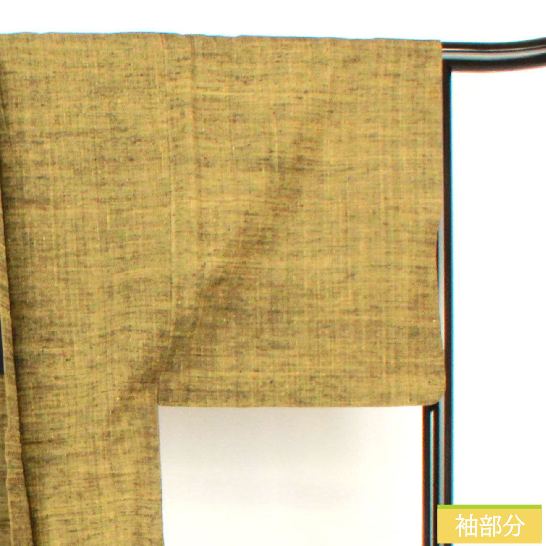 男物 正絹 Aランク 身丈87.5cm 裄丈66.5cm 紬地 グラデーション系 1119001583199