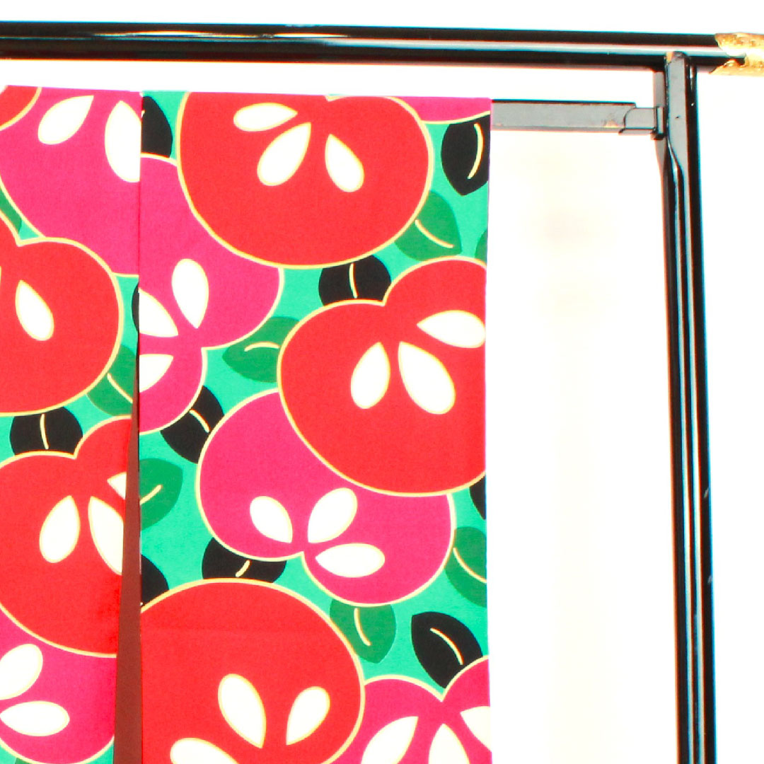 Long-sleeved kimono, length 171cm, sleeve length 67cm, lined, floral greenish blue, washable kimono, Tachibana, poly, S rank, blue, 1113001002617