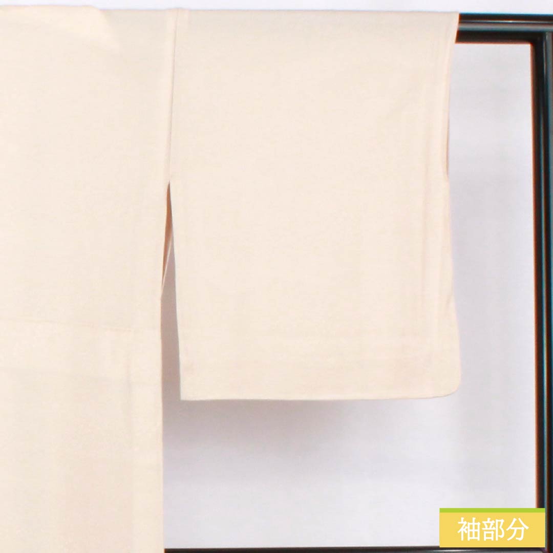 小紋 正絹 身丈164.5cm 裄丈68cm 単衣 白茶色(しらちゃいろ) 丹後ちりめん 極型江戸小紋 染師光擴 彫師双光 Sランク ベージュ系 1115004982425