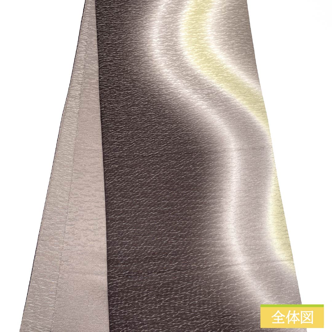 袋帯 正絹 染め帯 抽象模様 帯丈500cm Sランク ポイント柄 セミフォーマル グラデーション系 1123014752499