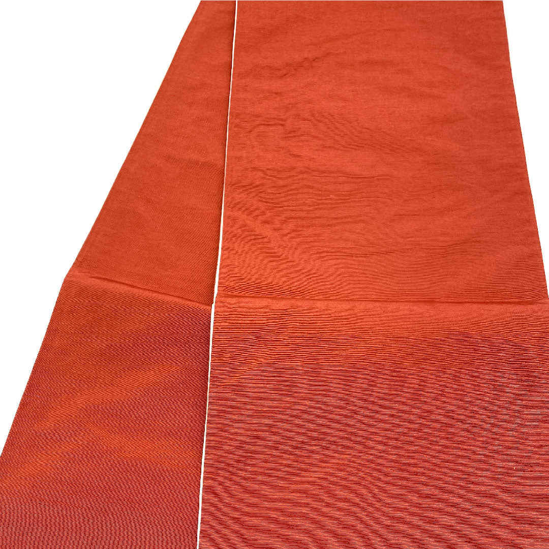 袋帯 抽象模様 全通 紬地 証紙番号205 帯丈422cm 正絹 Sランク 全通 カジュアル 白系 1123004182311