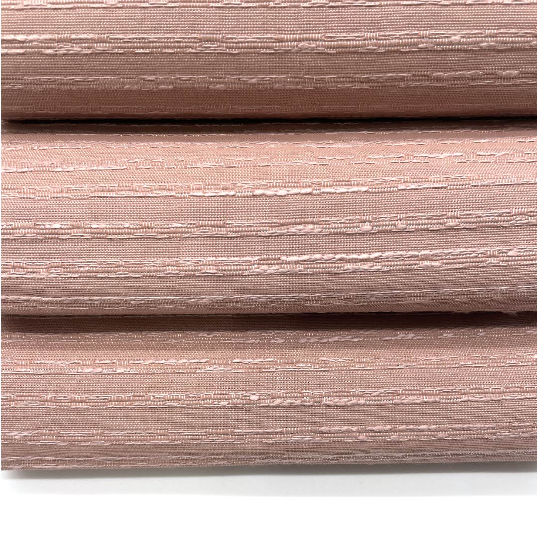 半幅帯 ポリエステル 帯丈366cm 曙色(あけぼのいろ) ストライプ 無地 ピンク系 Sランク 1125001582313