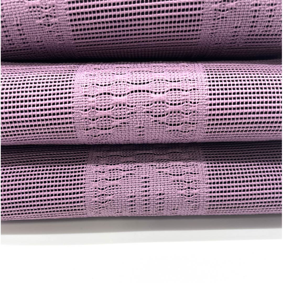 (未仕立)半幅帯 ポリエステル 帯丈386cm 南京藤色(なんきんふじいろ) 幾何学模様 桜 ウサギ リバーシブル 紫系 Sランク 1125001482320