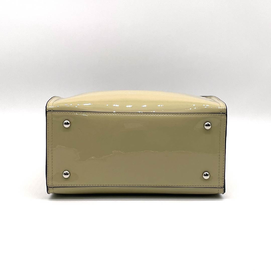 (新古品) 洋装バッグ 牛床革 Aランク 新古品 牛床革 2WAY ベージュ系 119700033325