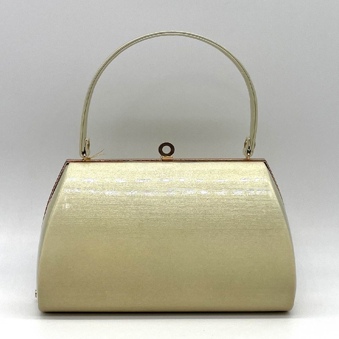 (新古品)草履バッグセット フォーマル Aランク 螺鈿 Mサイズ 黄系 1133000373323