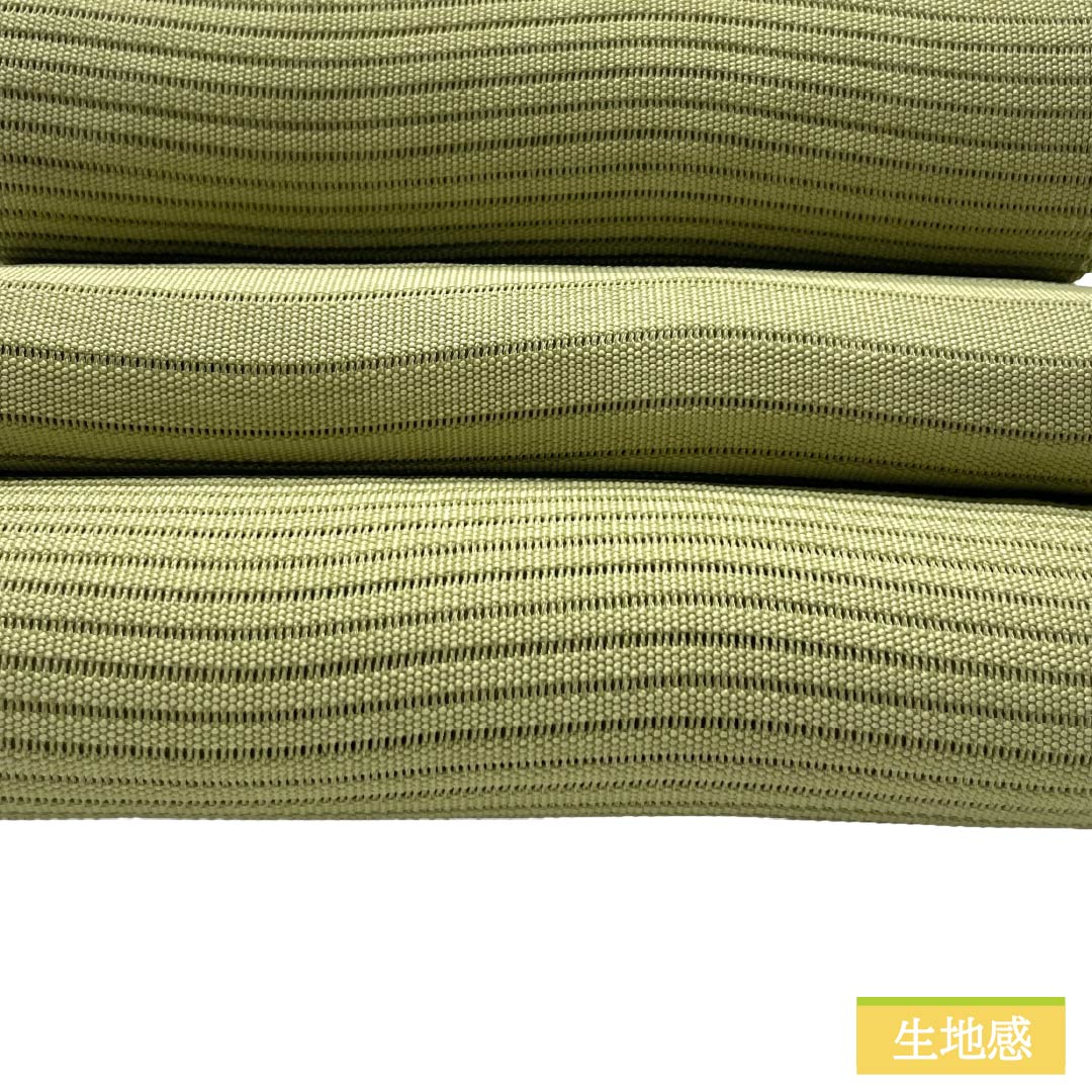 半幅帯 正絹 Sランク 浅青朽葉色(うすあおくちばいろ) 夏帯 変わり絽 帯丈345cm 緑系 1125004122319