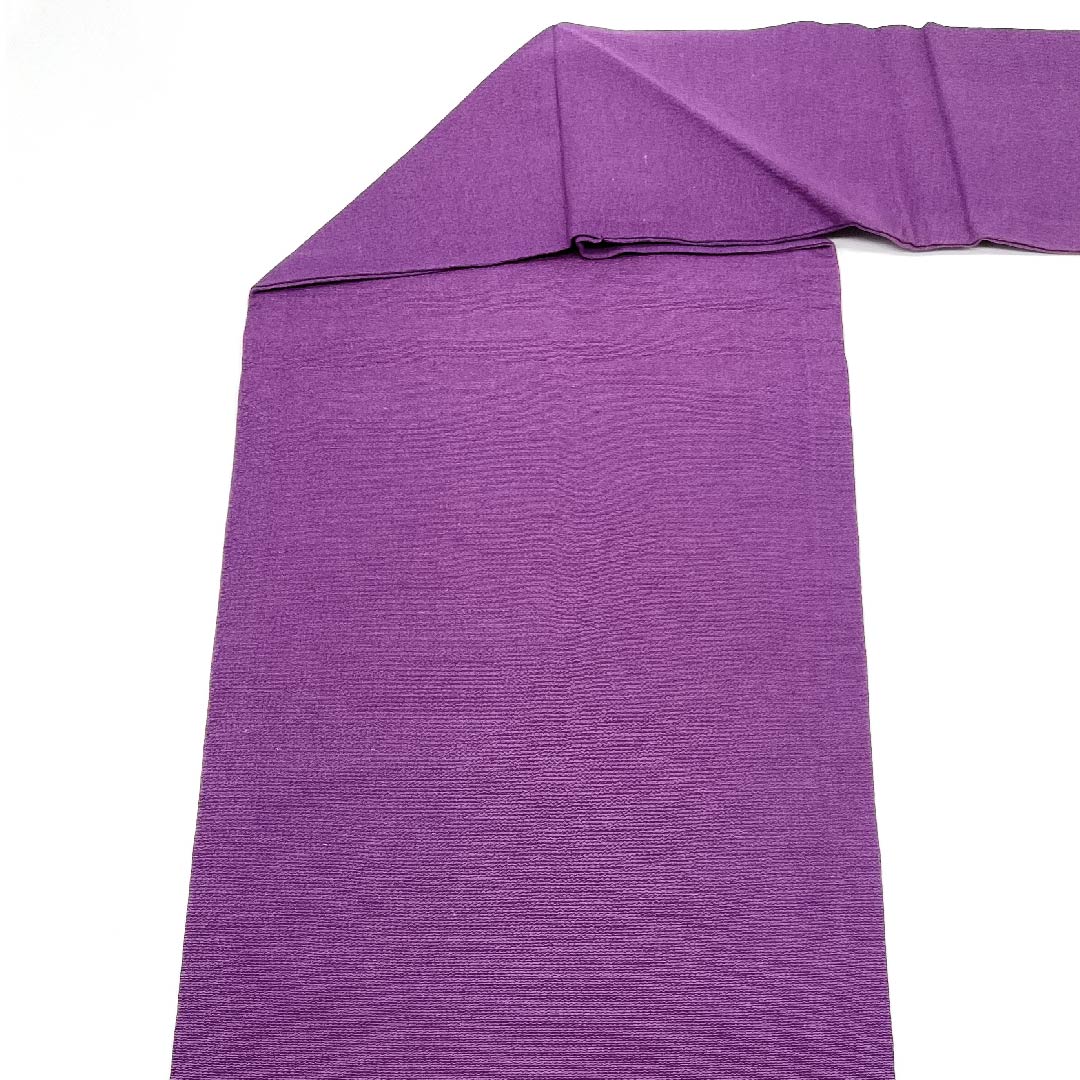 Nagoya obi, shell purple, Toyama pattern, Kyo-Bingata, obi length 371cm, pure silk, B rank, point pattern, casual, purple, 1124004574320, Nagoya style