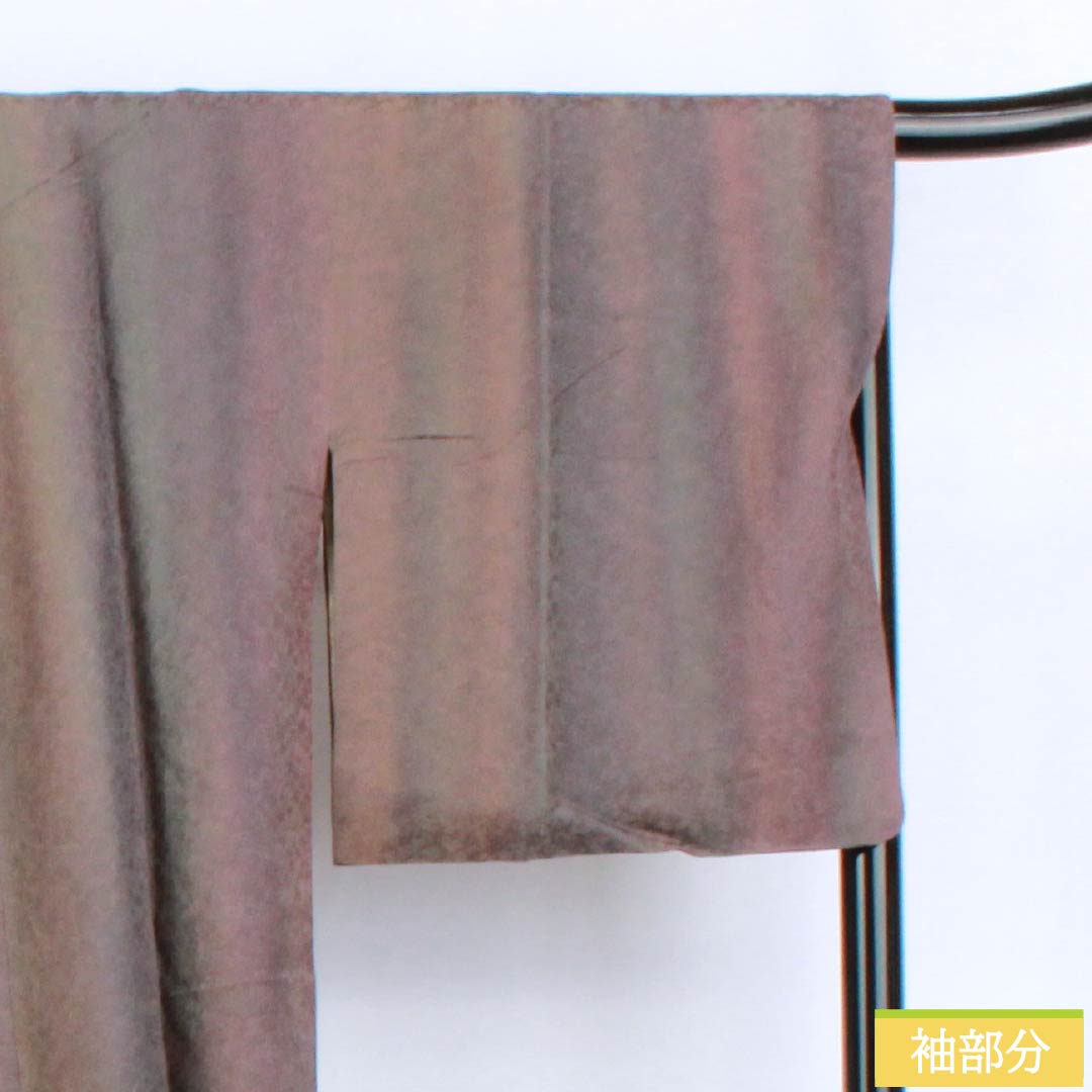 道中着 正絹 Sランク 身丈89.5cm 裄丈66cm ぼかし シルクソフトガード 袷 グラデーション系 1117001262999